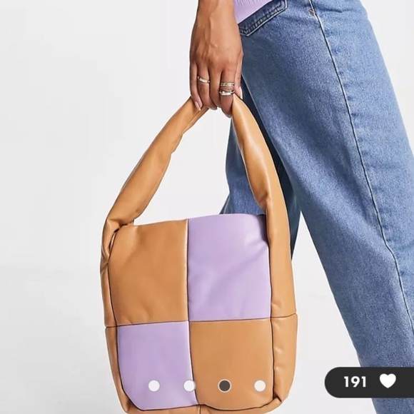 Quilted square bag new with tag - Picture 3 of 6